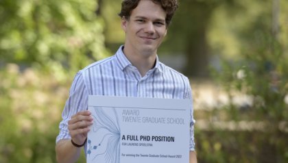 Laurens Spoelstra wins TGS Award and PhD Position