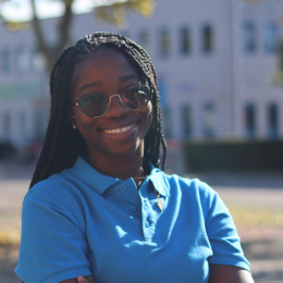 Ama Serwah Boakye, completed an internship at the University of California Santa Barbara for her MSc research. Her work was selected to be presented at the 2023 SPIE conference in Amsterdam, and she aims to continue developing through a PhD candidature.