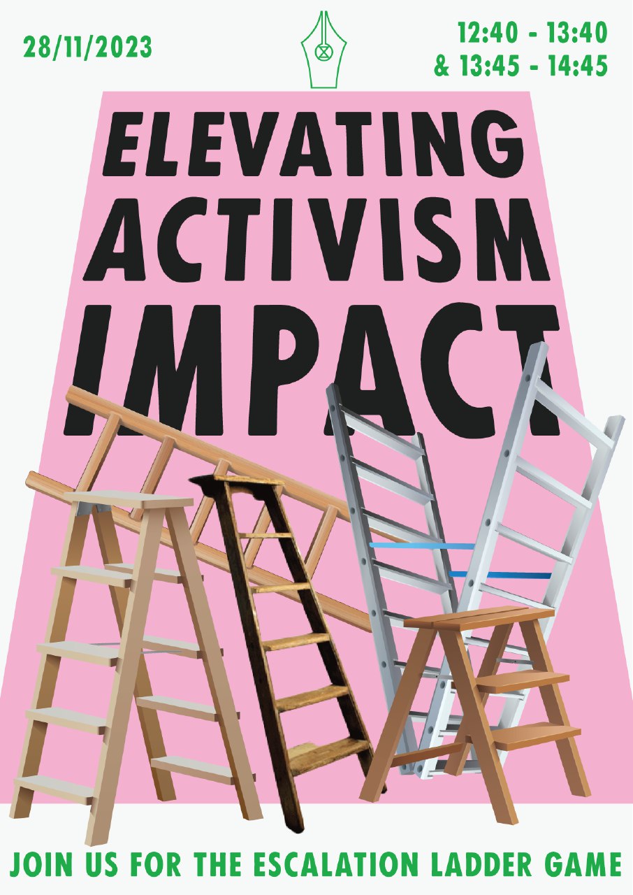 Pressuring your University the escalation ladder game