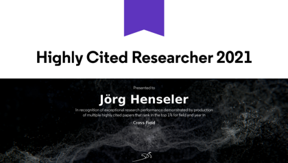 Jörg Henseler is a Highly Cited Researcher 2021