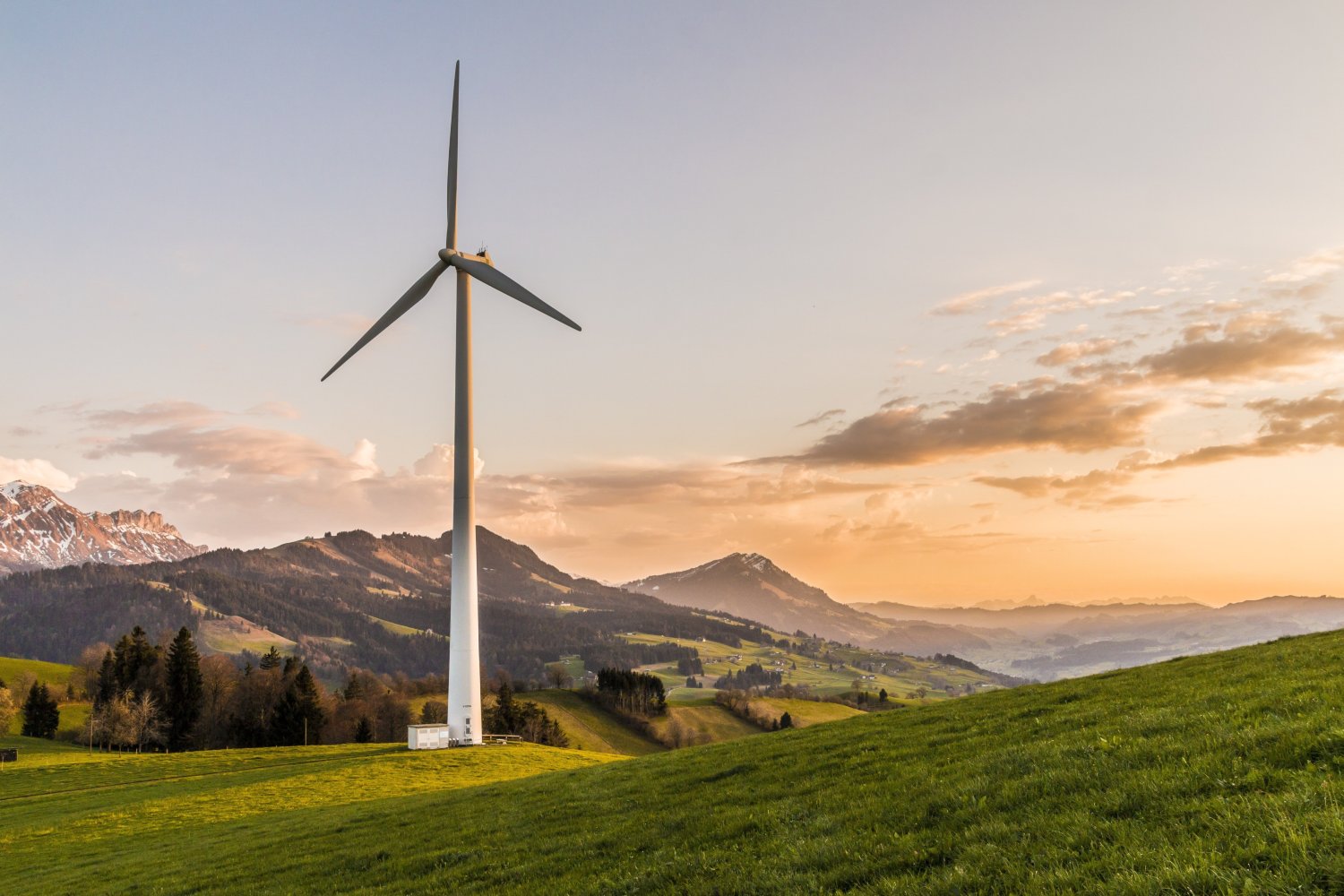 Wind turbines unexpectedly more productive behind hill