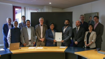 Long term collaboration between University of Twente and Tamil Nadu Agricultural University (India)