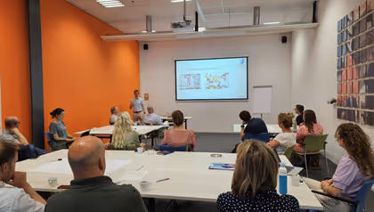 Presentation during the AI@Work learning community meeting