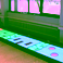 High-tech walking therapy on video floor