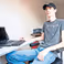 Blind Henk Mulder obtains master degree