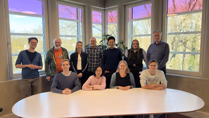 Teamfoto van de initatiefnemers van het project CLEAR