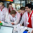Members of the Biosensing Team Twente working together