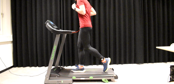 runner on treadmill
