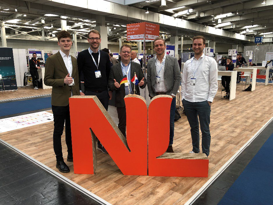 With Michiel Krake, Vincent Delke, Rainer Harms, Mike Verkouter and Dominik Lappenküper
