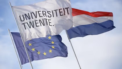 Vlaggen EU, NL en UT