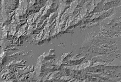 Post-plinian eruption DTM